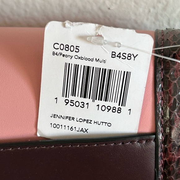 NWT - Coach X Jennifer Lopez Hutton Shoulder Bag - Picture 4 of 10